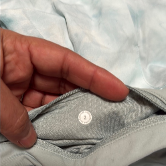 Lululemon Athletica Blue and White Skater Skorts - Picture 5 of 7